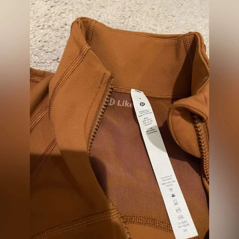 🍋Lululemon Define Jacket Copper Brown Luon - Picture 4 of 5